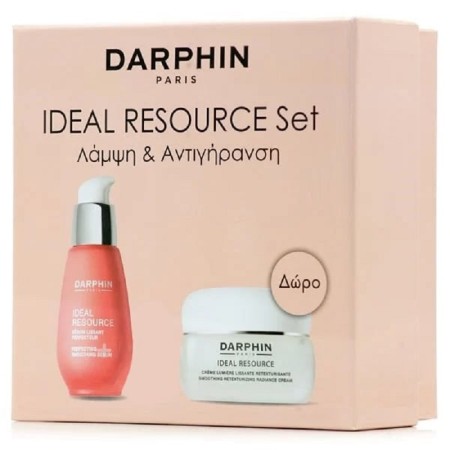 Darphin Ideal resource Set, Ideal Resource Perfecting Smoothin Serum 30ml & Ideal Resource Smoothing Cream 50ml