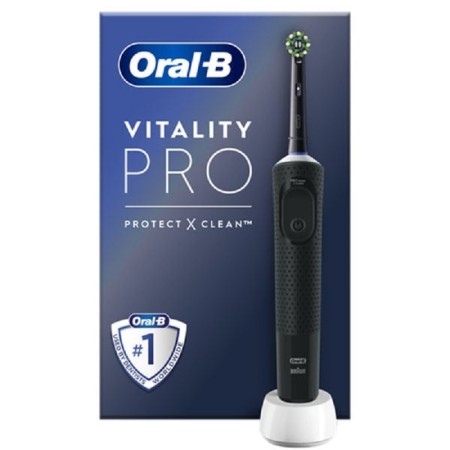 Oral-B Vitality Pro Ηλεκτρική Οδοντόβουρτσα Μαύρη, 1τεμ