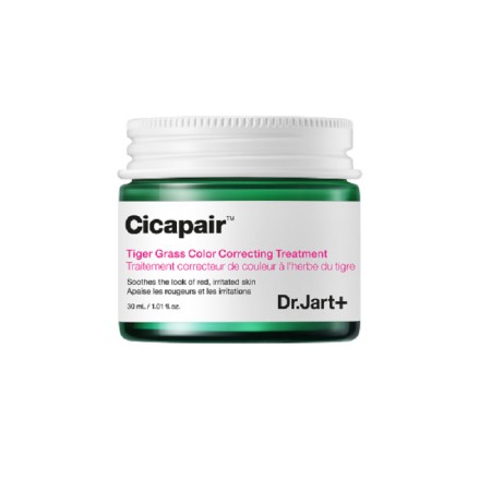 Dr. Jart+ Cicapair Tiger Grass Color Correcting Treatment Κρέμα Προσώπου Ημέρας για Ευαίσθητες Επιδερμίδες κατά της Ερυθρότητας, 30ml