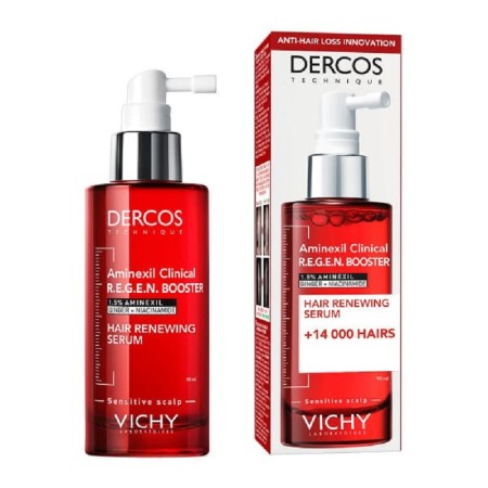 Vichy Dercos Aminexil Clinical R.E.G.E.N. Booster Ορός Αναπλήρωσης Μαλλιών 90ml