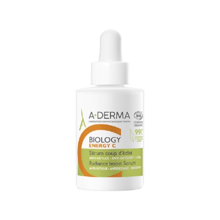 A-Derma Biology Energy C Radiance Boost Serum Oρός Eνίσχυσης Λάμψης, 30ml