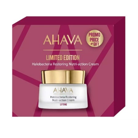 Ahava Halobacteria Restoring Nutri-action Cream Promo Set, Θρεπτική Κρέμα Προσώπου 50ml & Πλούσια Κρέμα Νύχτας 15ml