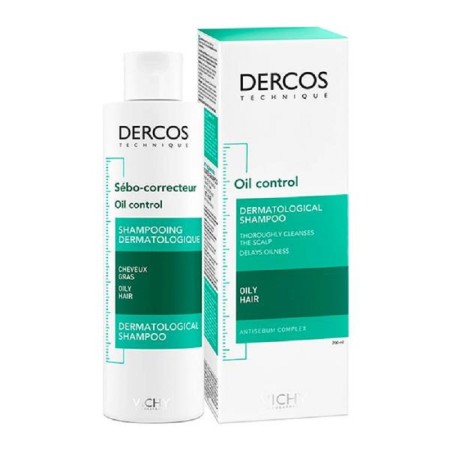 Vichy Dercos Oil Correct Shampoo Σαμπουάν για Λιπαρά Μαλλιά, 200ml