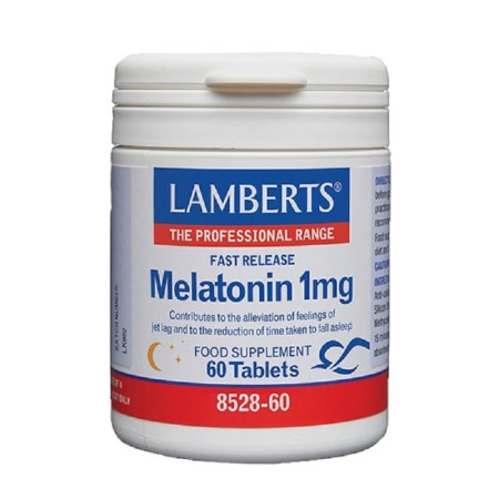 Lamberts Melatonin 1mg Συμπλήρωμα Διατροφής Μελατονίνης για τον Ύπνο 60tabs