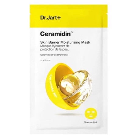 Dr. Jart+ Ceramidin Skin Barrier Moisturizing Mask Ενυδατική Μάσκα Προσώπου για Ξηρή Επιδερμίδα, 22ml