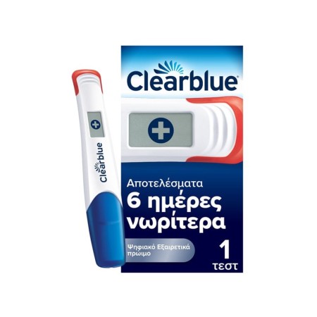 Clearblue Pregnancy Test Digital Ultra Early Τεστ Εγκυμοσύνης Ψηφιακό, 1τεμ