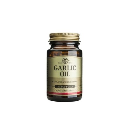 Solgar Garlic Oil, Έλαιο Σκόρδου 100 μαλακές κάψουλες